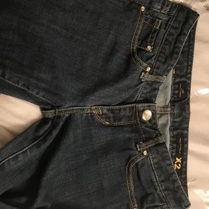 Stella X2 Gold thread crystals button barely worn.